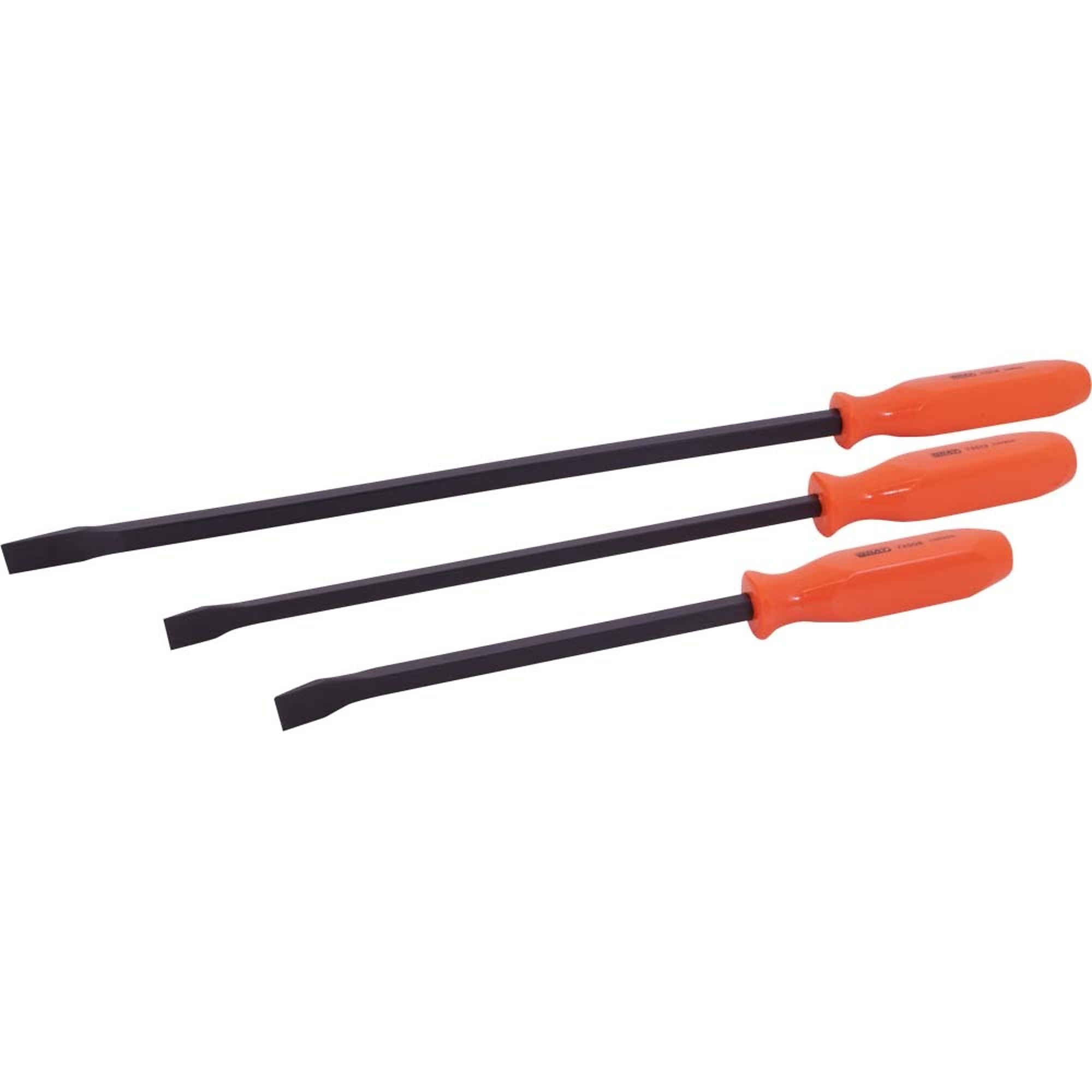Gray Tools, Screwdriver Handle Pry Bar Set, Black Oxide Blades, Material Carbon Steel, Pieces (qty.) 3 Model# 73913